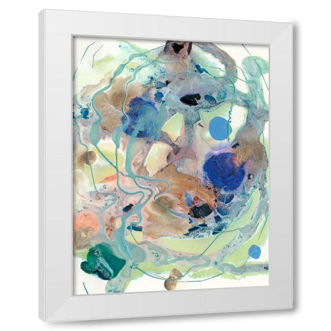 Merriment I White Modern Wood Framed Art Print by Ludwig, Alicia