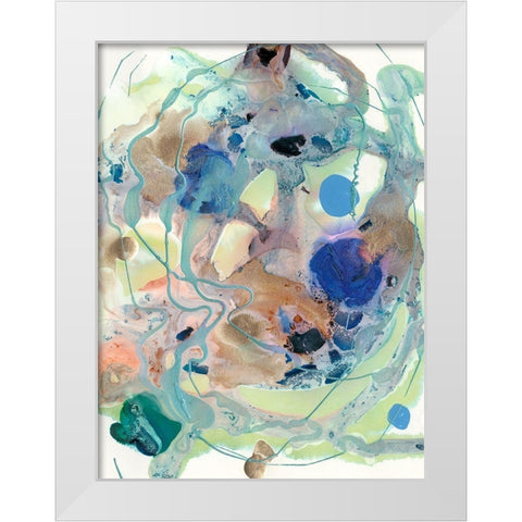 Merriment I White Modern Wood Framed Art Print by Ludwig, Alicia
