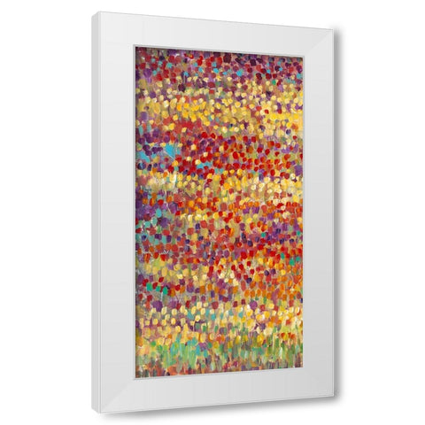 Tulips in Bloom I White Modern Wood Framed Art Print by OToole, Tim