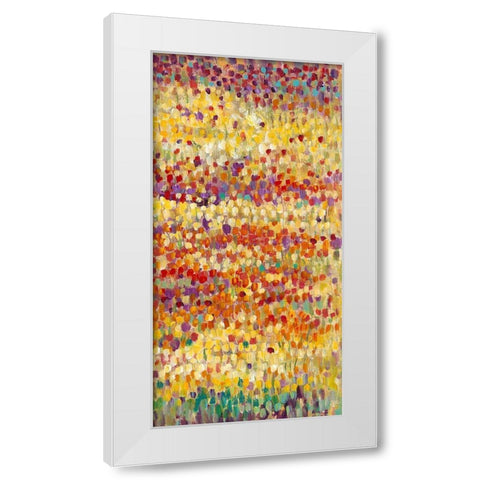 Tulips in Bloom II White Modern Wood Framed Art Print by OToole, Tim