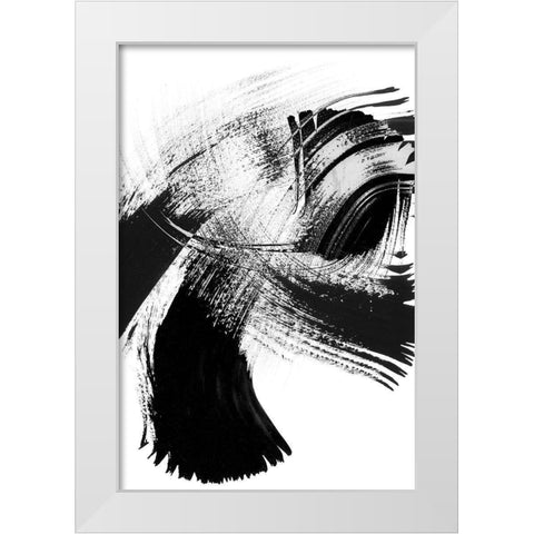 Your Move on White IV White Modern Wood Framed Art Print by Chandler, Sharon