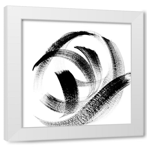 Follow Me I White Modern Wood Framed Art Print by Chandler, Sharon