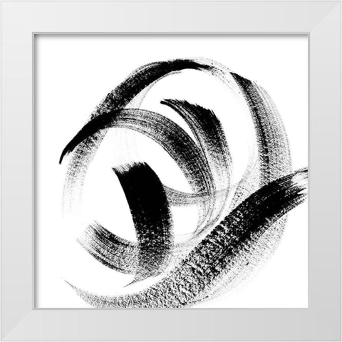 Follow Me I White Modern Wood Framed Art Print by Chandler, Sharon