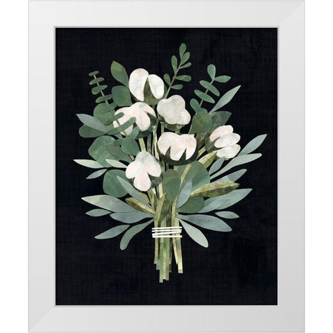 Cut Paper Bouquet II White Modern Wood Framed Art Print by Borges, Victoria