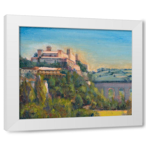 Nostalgic Tuscany II White Modern Wood Framed Art Print by Iafrate, Sandra