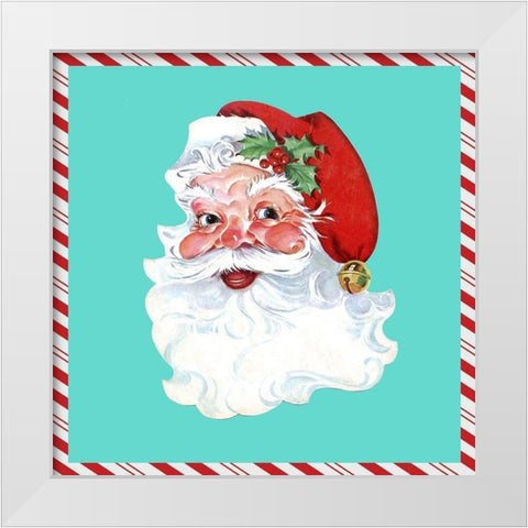 1955 Christmas II White Modern Wood Framed Art Print by Ludwig, Alicia