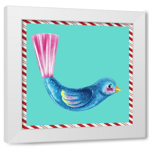 1955 Christmas IV White Modern Wood Framed Art Print by Ludwig, Alicia