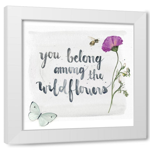 Summer Free II White Modern Wood Framed Art Print by Parker, Jennifer Paxton