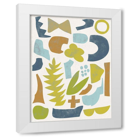 Swift I White Modern Wood Framed Art Print by Zarris, Chariklia