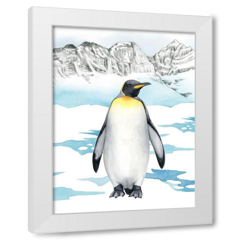 Arctic Animal I White Modern Wood Framed Art Print by Popp, Grace