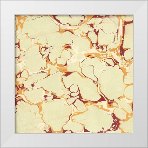 Florentine VIII White Modern Wood Framed Art Print by Unknown