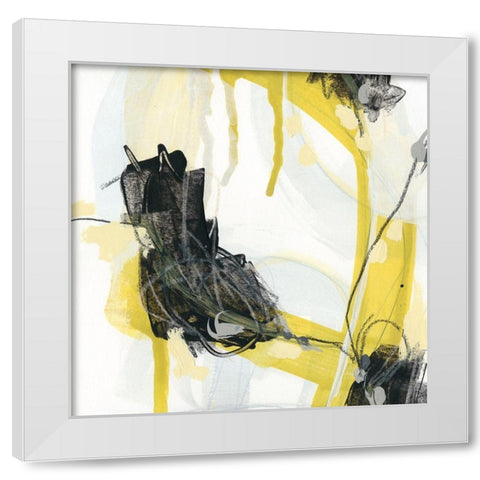 Conduit I White Modern Wood Framed Art Print by Vess, June Erica