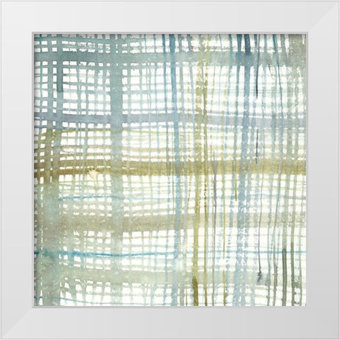 Woodbine IV White Modern Wood Framed Art Print by Zarris, Charliklia