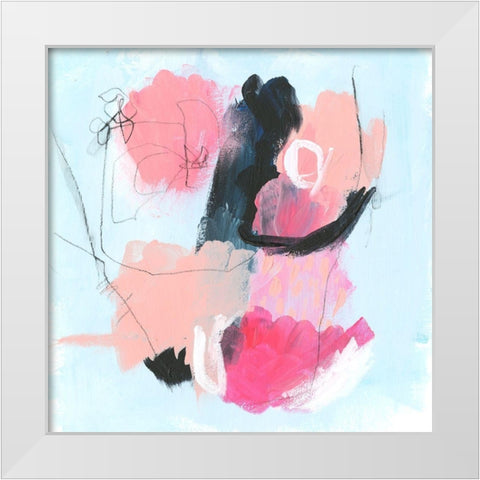 Sugar Rush I White Modern Wood Framed Art Print by Parker, Jennifer Paxton