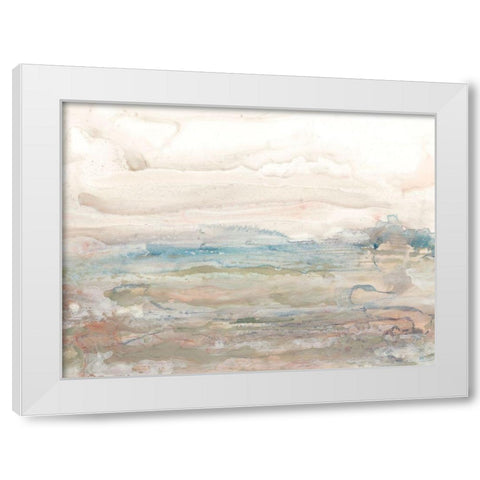 High Desert I White Modern Wood Framed Art Print by Stramel, Renee W.