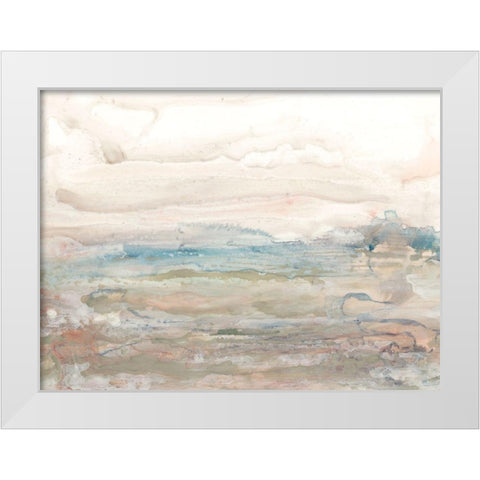 High Desert I White Modern Wood Framed Art Print by Stramel, Renee W.