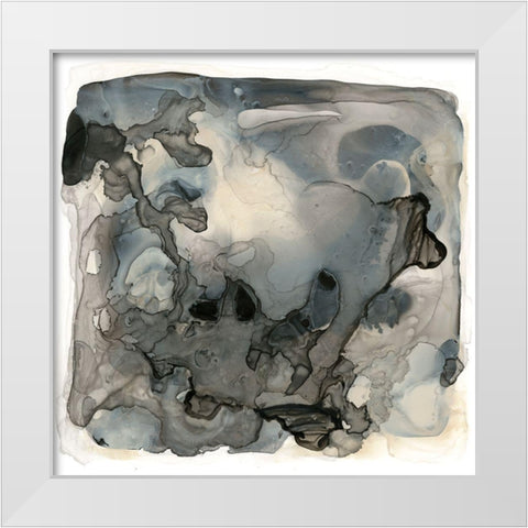 Destination Unknown II White Modern Wood Framed Art Print by Stramel, Renee W.