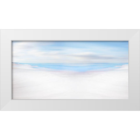 Beach Photography VII White Modern Wood Framed Art Print by McLoughlin, James
