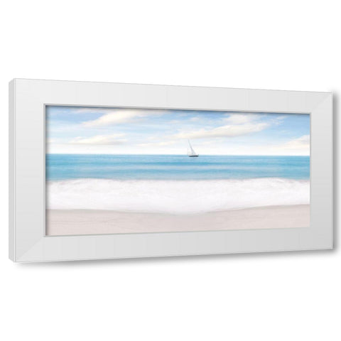 Beach Photography IX White Modern Wood Framed Art Print by McLoughlin, James