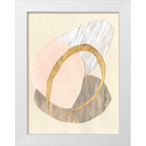 Palm Springs I White Modern Wood Framed Art Print by Stramel, Renee W.