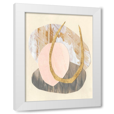 Palm Springs II White Modern Wood Framed Art Print by Stramel, Renee W.