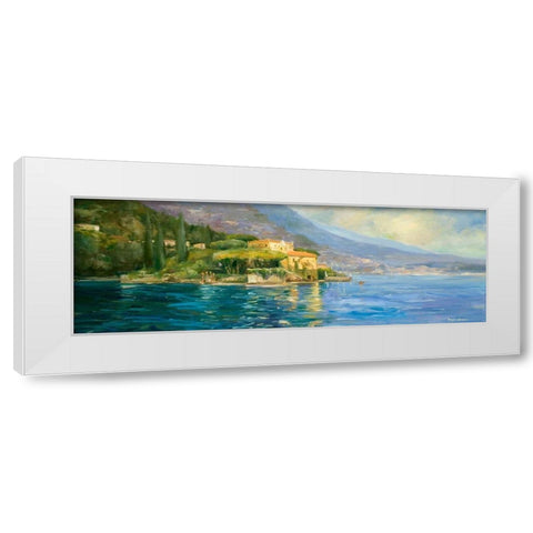 Scenic Italy IV White Modern Wood Framed Art Print by Stevens, Allayn