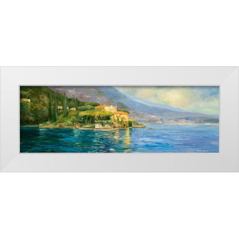 Scenic Italy IV White Modern Wood Framed Art Print by Stevens, Allayn