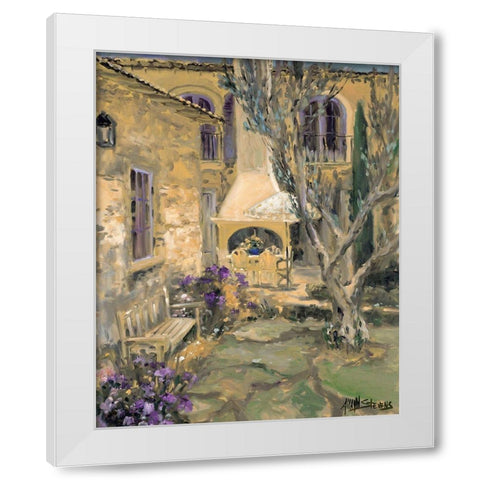 Scenic Italy VII White Modern Wood Framed Art Print by Stevens, Allayn