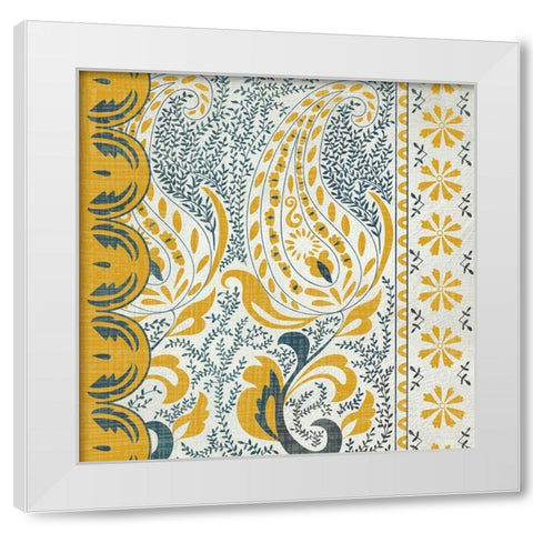 Exotic Journey IV White Modern Wood Framed Art Print by Zarris, Chariklia