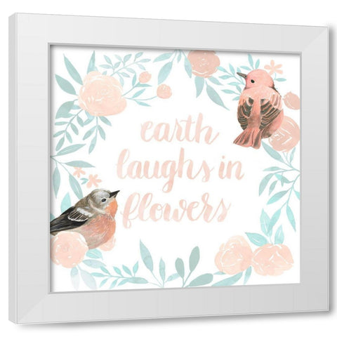 Spring Awakening I White Modern Wood Framed Art Print by Popp, Grace