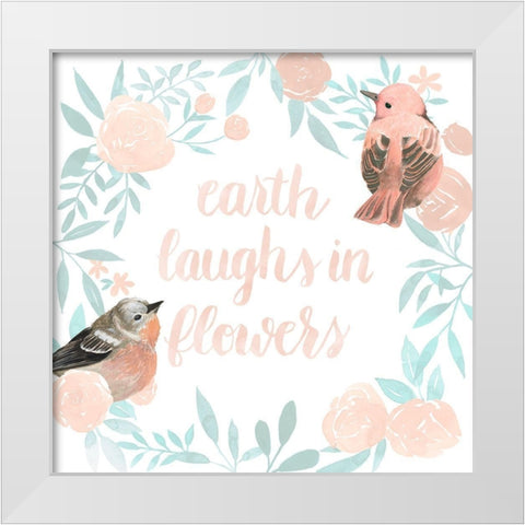 Spring Awakening I White Modern Wood Framed Art Print by Popp, Grace