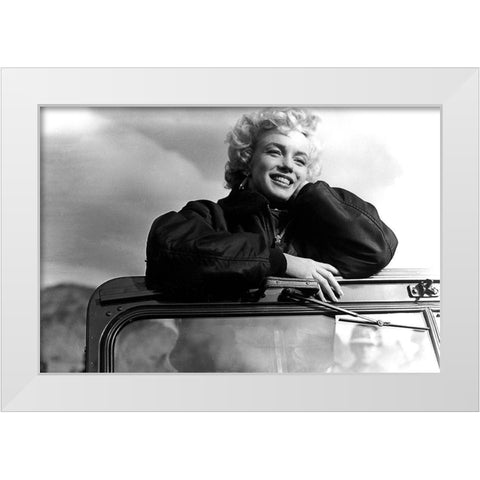 My Favorite White Modern Wood Framed Art Print by Eversen, Robert G.