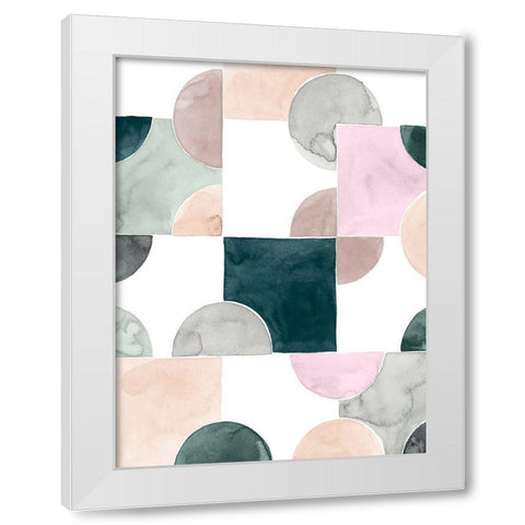 Muted Mystery I White Modern Wood Framed Art Print by Popp, Grace