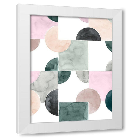 Muted Mystery II White Modern Wood Framed Art Print by Popp, Grace
