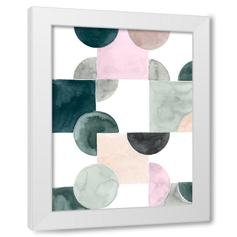 Muted Mystery IV White Modern Wood Framed Art Print by Popp, Grace