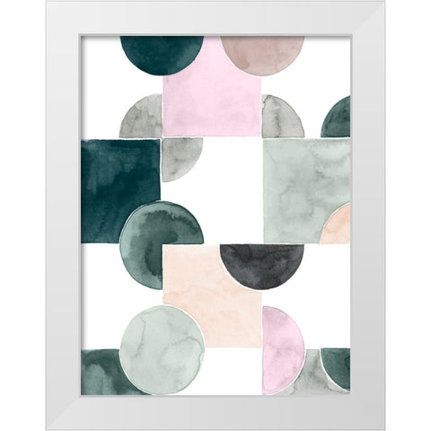 Muted Mystery IV White Modern Wood Framed Art Print by Popp, Grace