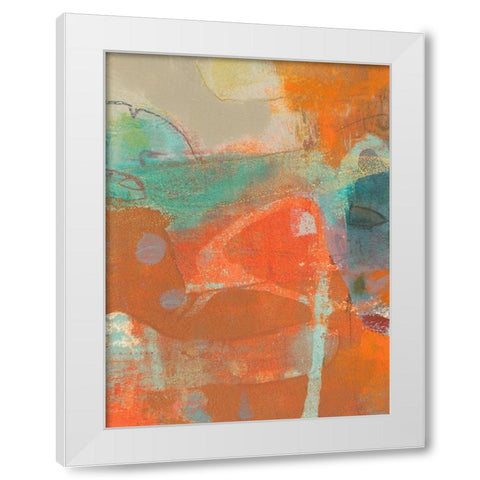 Alira I White Modern Wood Framed Art Print by Jachimiec, Sue