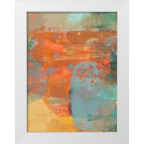 Alira III White Modern Wood Framed Art Print by Jachimiec, Sue