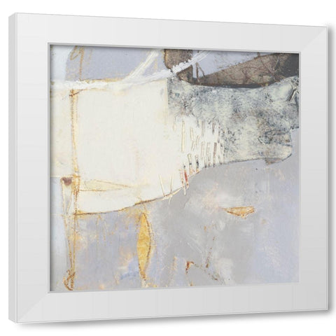 Pique II White Modern Wood Framed Art Print by Jachimiec, Sue