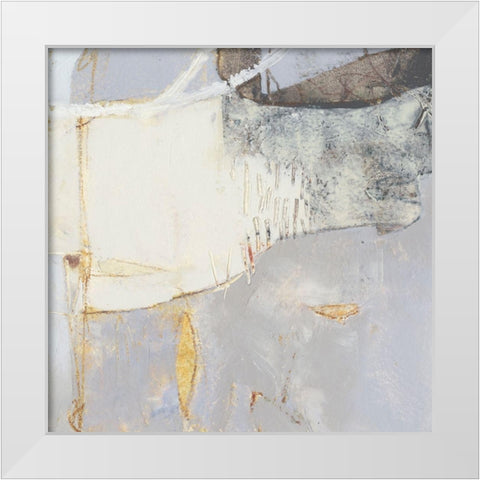 Pique II White Modern Wood Framed Art Print by Jachimiec, Sue