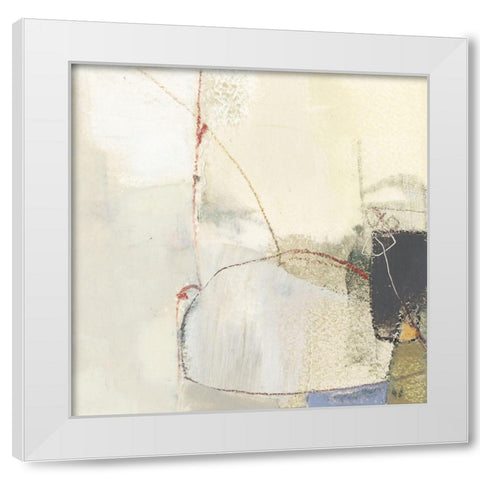 Pique VI White Modern Wood Framed Art Print by Jachimiec, Sue