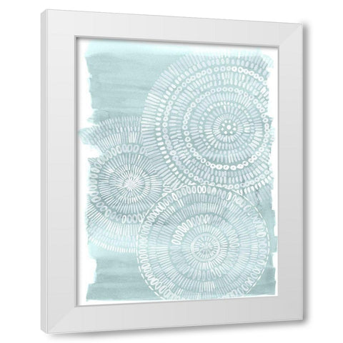 Papercuts I White Modern Wood Framed Art Print by Popp, Grace