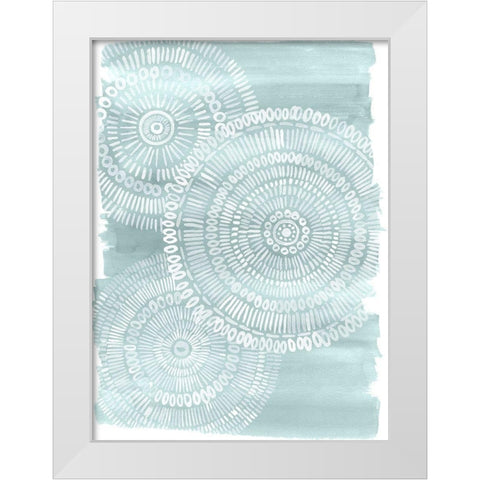 Papercuts II White Modern Wood Framed Art Print by Popp, Grace