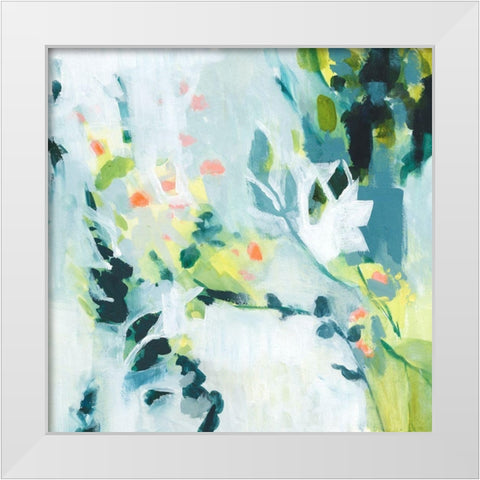 Soft Spot I White Modern Wood Framed Art Print by Borges, Victoria