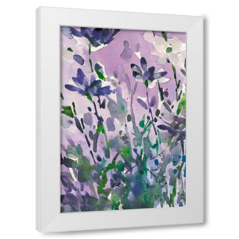 Garden Moment I White Modern Wood Framed Art Print by Dixon, Samuel