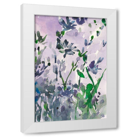 Garden Moment II White Modern Wood Framed Art Print by Dixon, Samuel