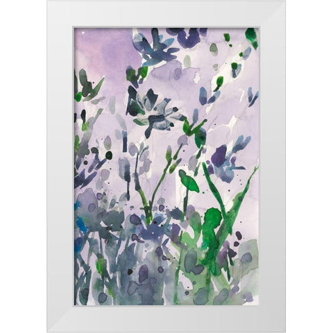 Garden Moment II White Modern Wood Framed Art Print by Dixon, Samuel