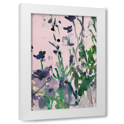 Garden Moment IV White Modern Wood Framed Art Print by Dixon, Samuel