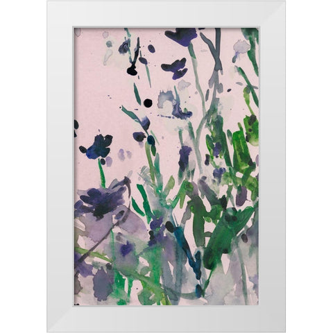 Garden Moment IV White Modern Wood Framed Art Print by Dixon, Samuel