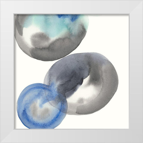 Close at Hand I White Modern Wood Framed Art Print by Stramel, Renee W.